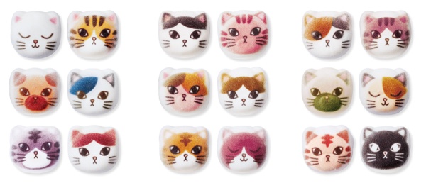 画像3: フェリシモ猫部の最新作は“猫鍋”を再現した「ミニ和風ニャシュマロ 〈猫ほうずい〉最中の会」