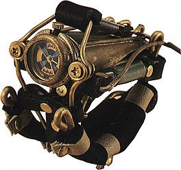 スチームパンク手作り腕時計（末吉 晴男）