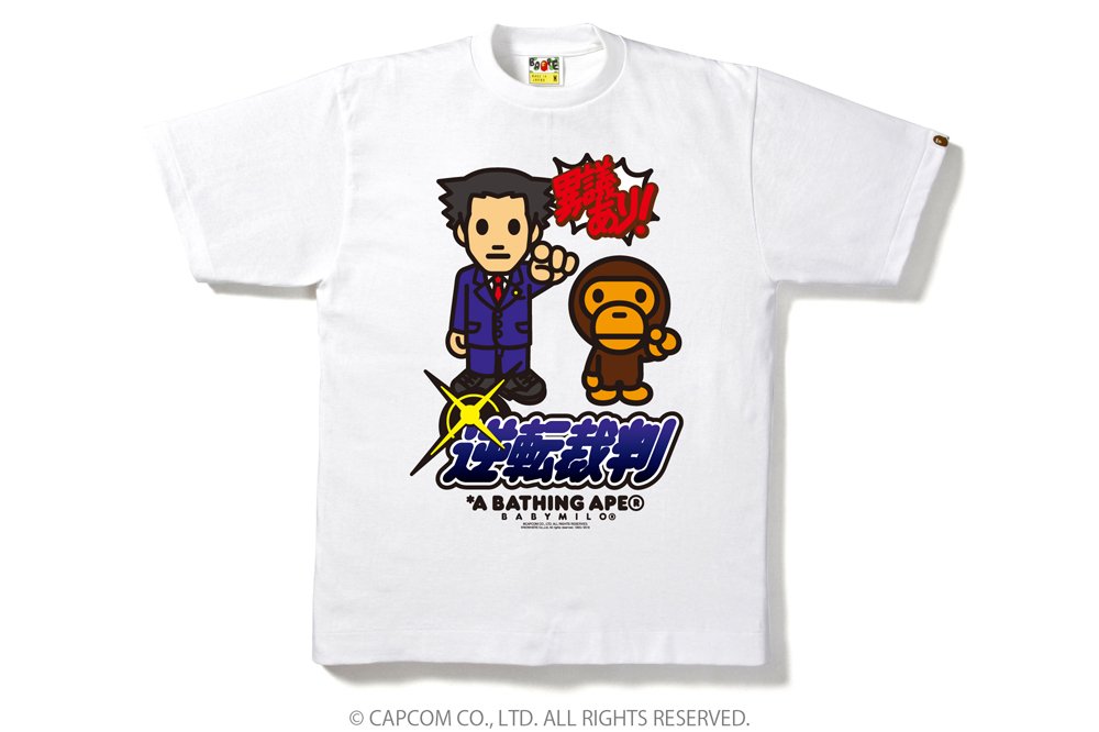 「A BATHING APE® × CAPCOM」7