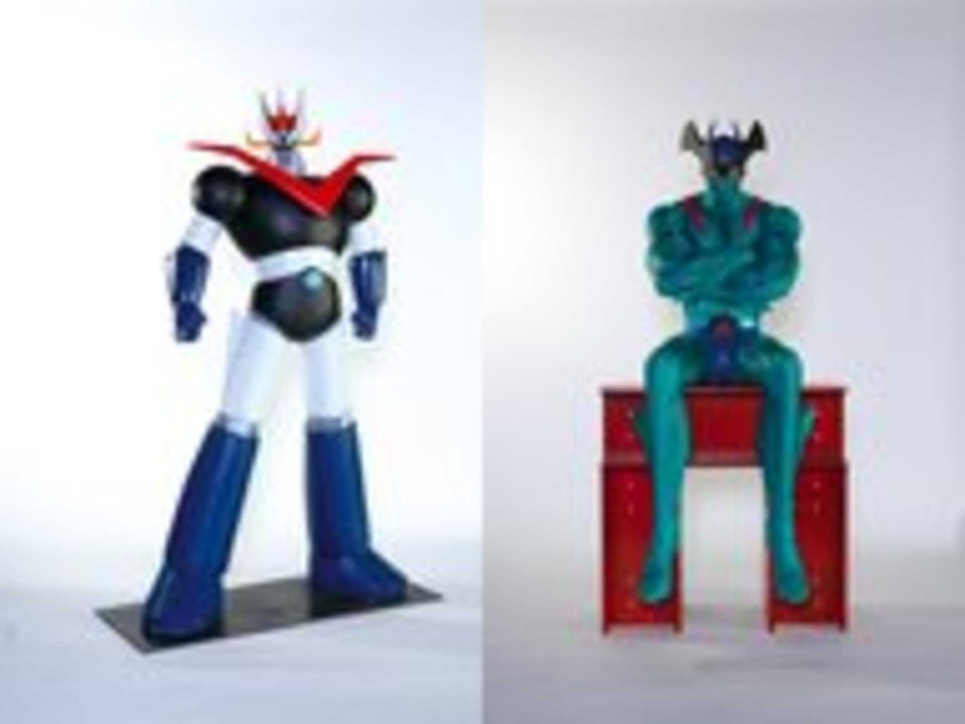 「グレートマジンガー」「デビルマン」等身大フィギュア