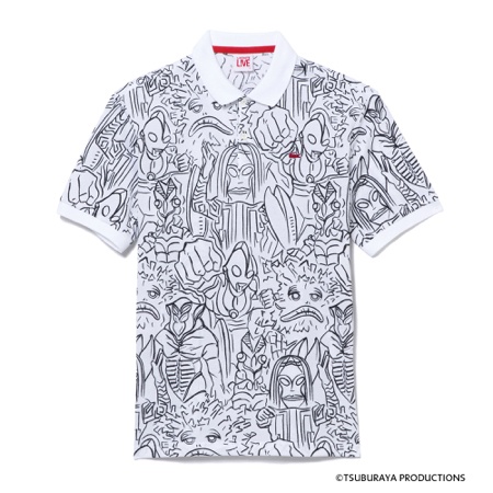 画像2: テレビ放送開始50年を記念して「ウルトラマン」とLACOSTE L!VEがコラボレーション！