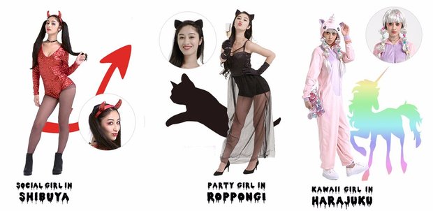 「H&M」ハロウィンの仮装ファッション動画 2