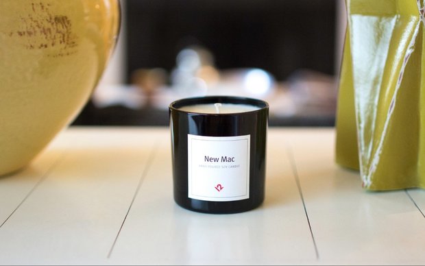 「New Mac Candle」/画像はTwelve South購入ページのスクリーンショット