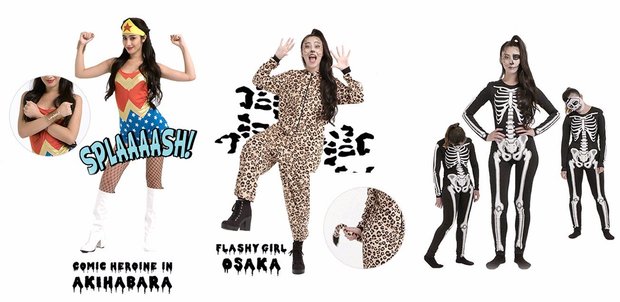 「H&M」ハロウィンの仮装ファッション動画 3