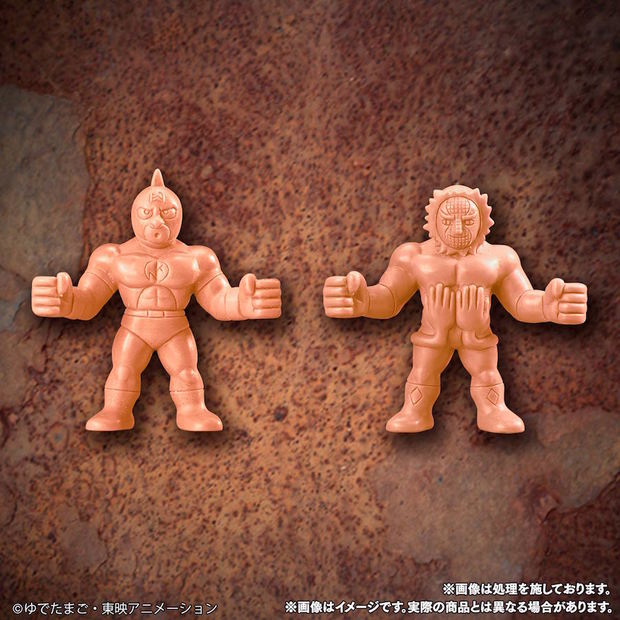 (左から)キン肉マン、ピークア・ブー