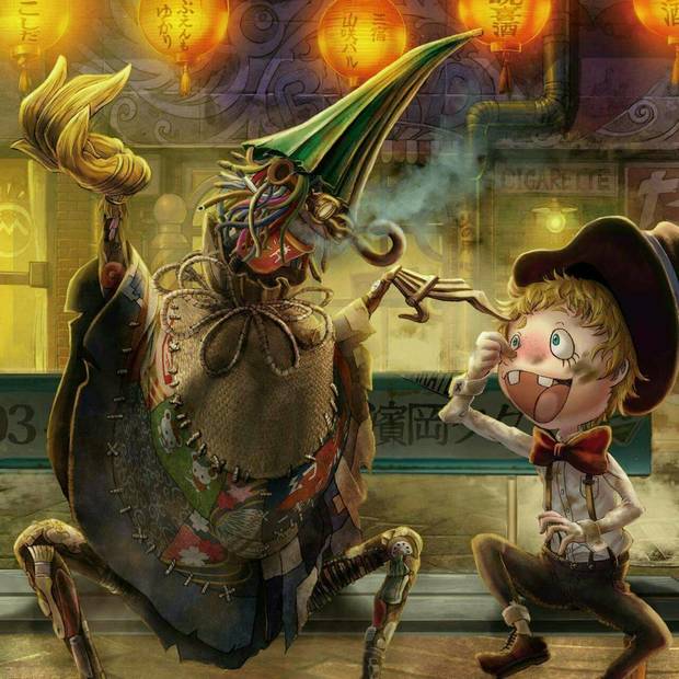 絵本『えんとつ町のプペル』ゴミ人間の「プぺル」と煙突掃除屋の少年