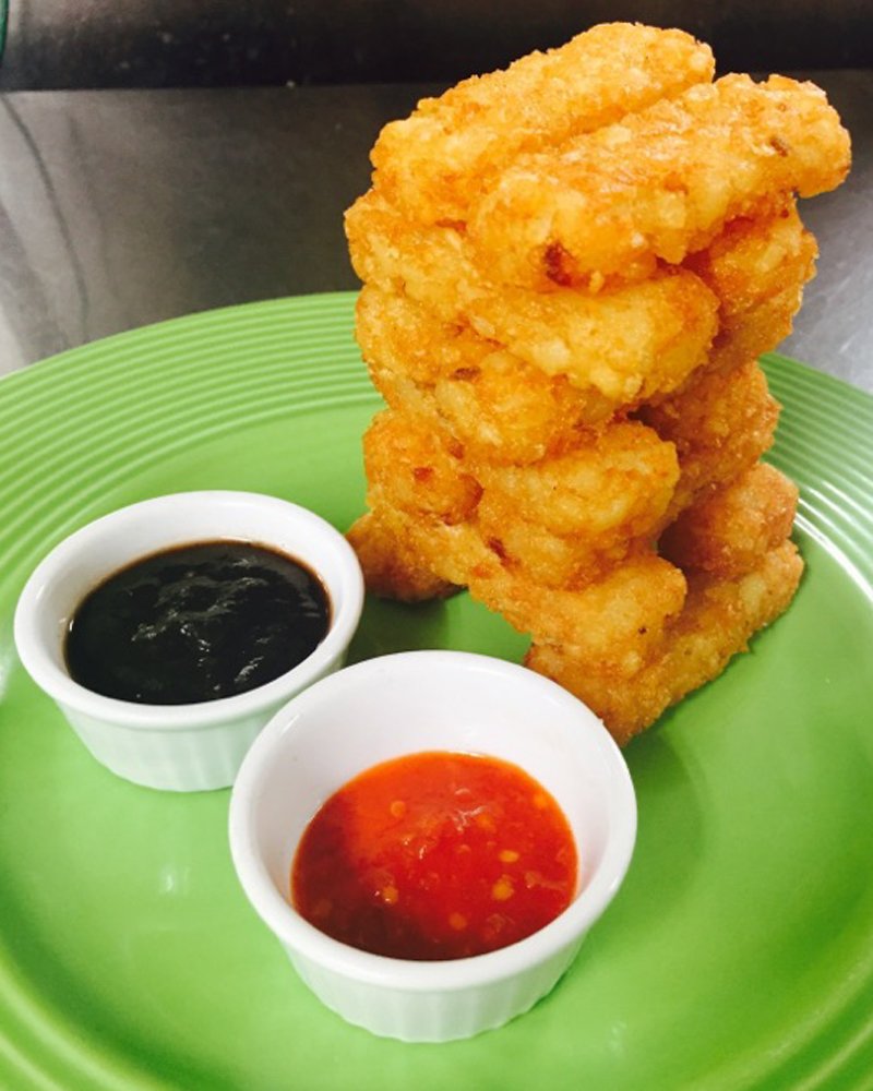 「ハァハァ ハッシュポテトジェンガ」