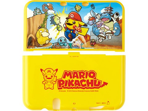 TPUカバー for Newニンテンドー3DS LL　マリオピカチュウ　2,000円