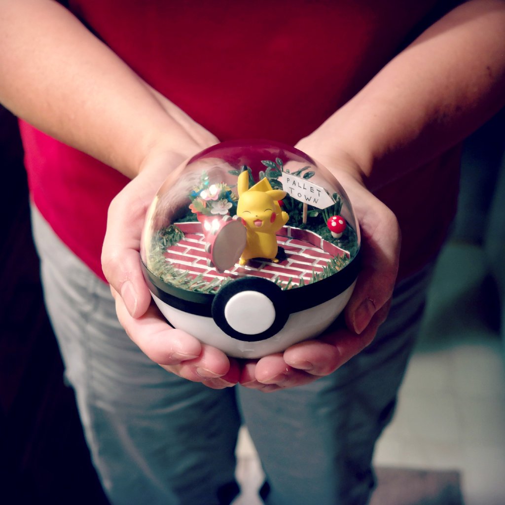 Poke Ball Terrarium の画像 Kai You Net