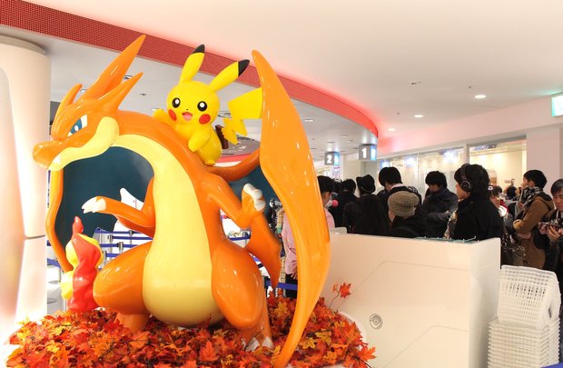 「ポケモンセンターメガトウキョー」店内