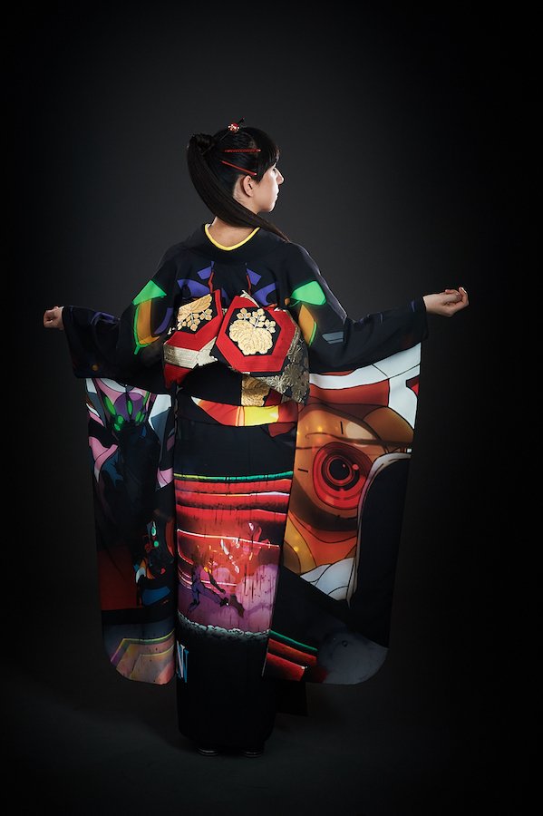「EVANGELION × Full Graphic Kimono」 3