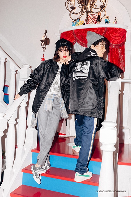 画像5: ギャーッ！ 伝説のホラー漫画家、楳図かずおとX-girlのコラボアイテムが発売