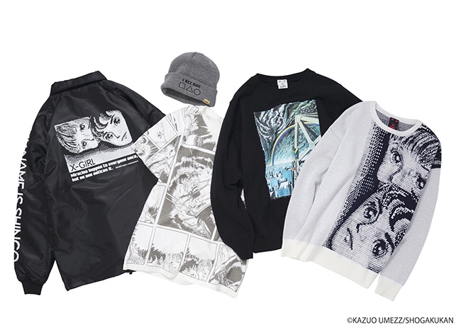 画像4: ギャーッ！ 伝説のホラー漫画家、楳図かずおとX-girlのコラボアイテムが発売