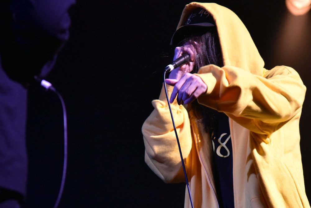 「戦極MCBATTLE15章」ハハノシキュウ　撮影：編集部