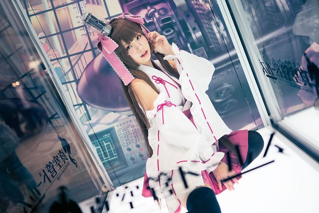 コミケC91コスプレ_えなこ 『真空管ドールズ』高槻姫