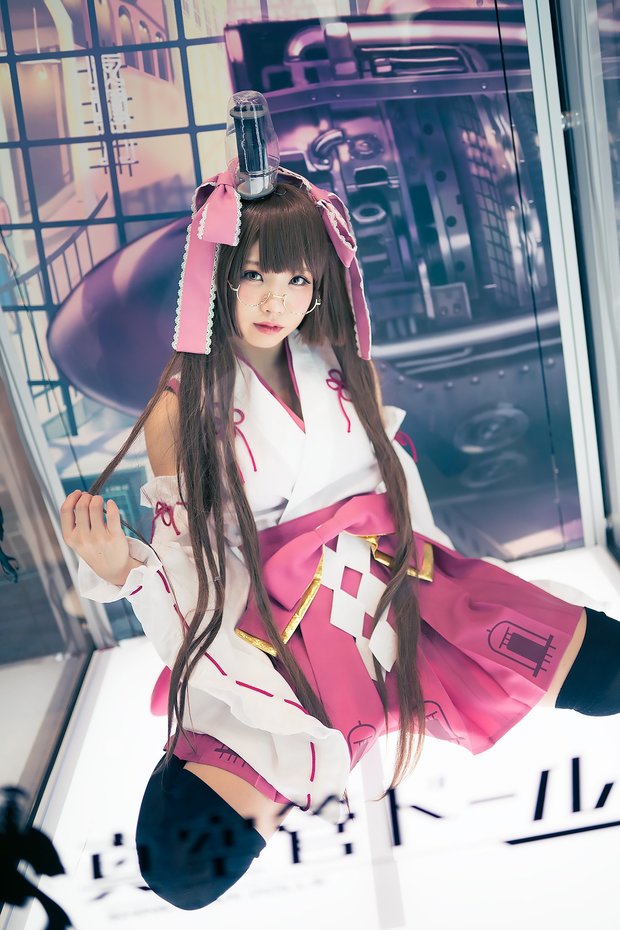 コミケC91コスプレ_えなこ 『真空管ドールズ』高槻姫