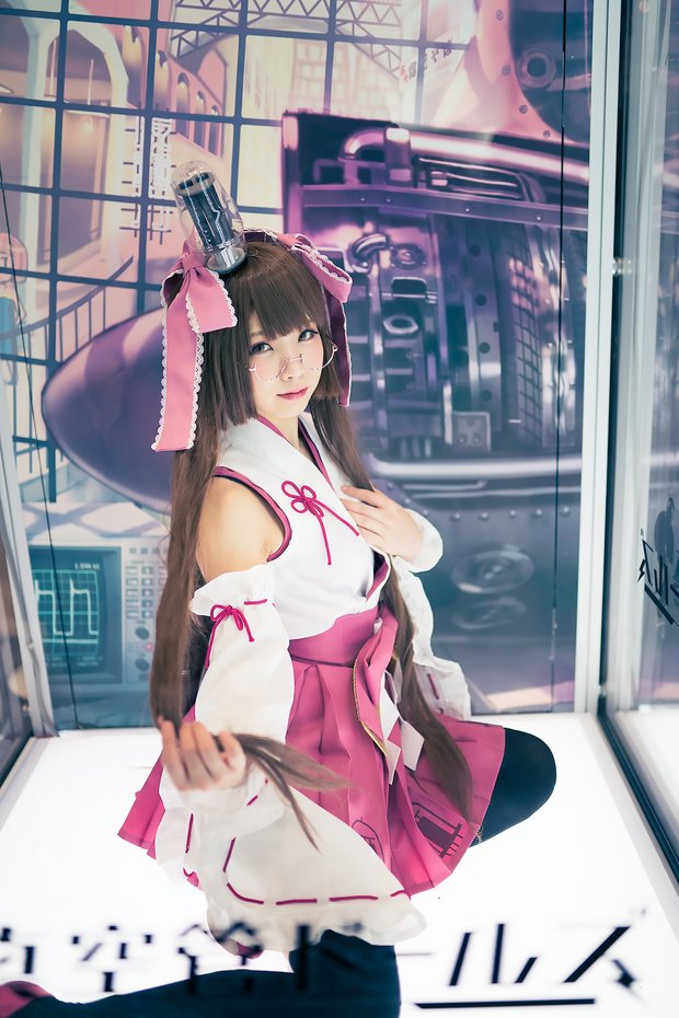 コミケC91コスプレ_えなこ 『真空管ドールズ』高槻姫