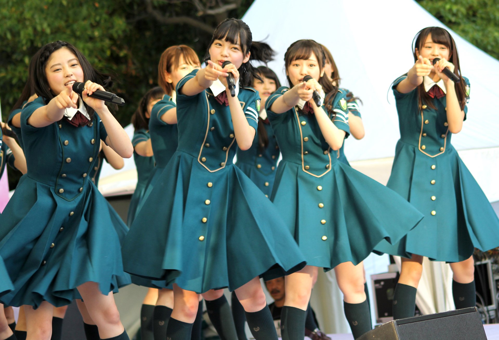 欅坂46／「TIF2016」SMILE GARDENの様子