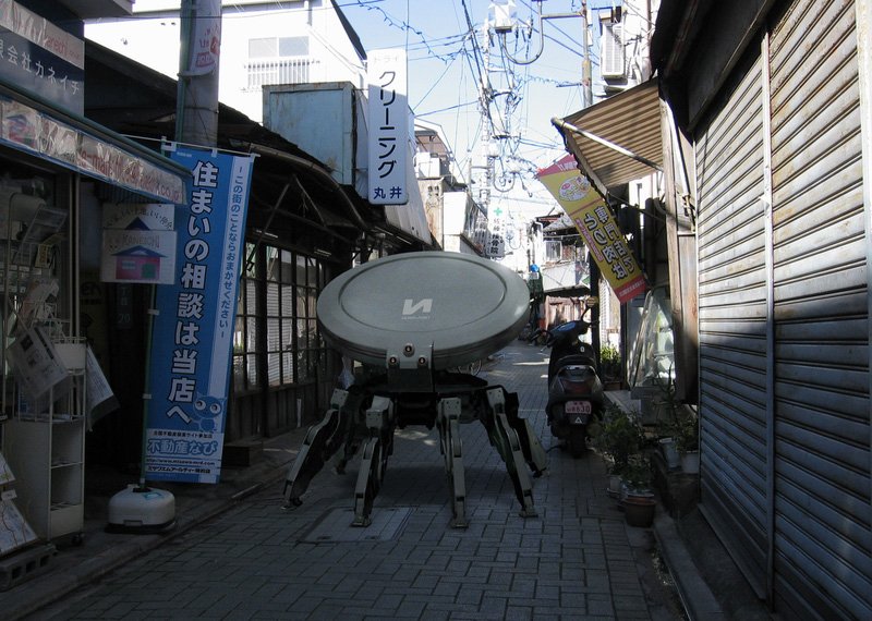 日常に溶け込む出雲重機