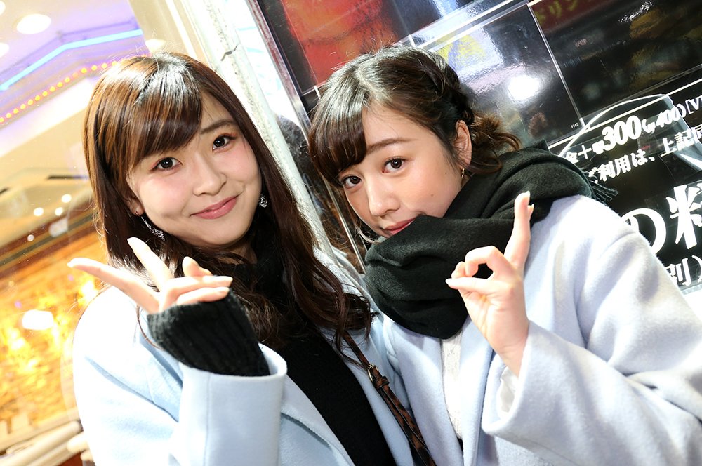 2017年カウントダウン渋谷の美女画像