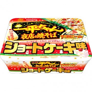 明星 一平ちゃん夜店の焼そば ショートケーキ味／画像は清食品の公式Webサイトより