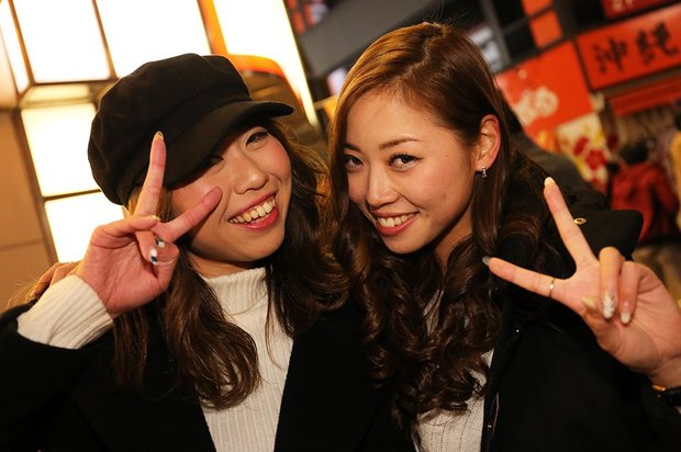 2017年カウントダウン渋谷の美女画像