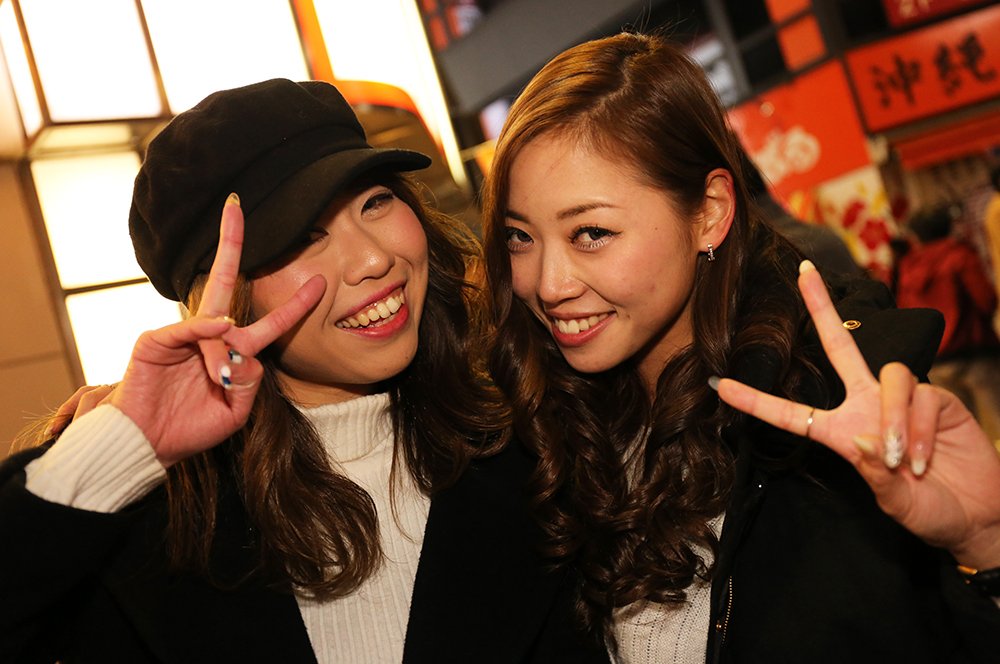 2017年カウントダウン渋谷の美女画像