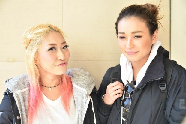バレンタインデーの渋谷の美女たち2
