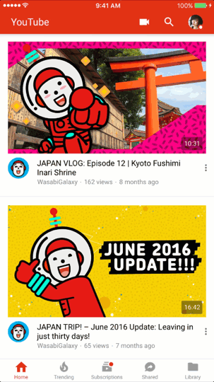 画像はYouTube Japan Blog: モバイルアプリと Super Chat でライブ配信がより楽しくより