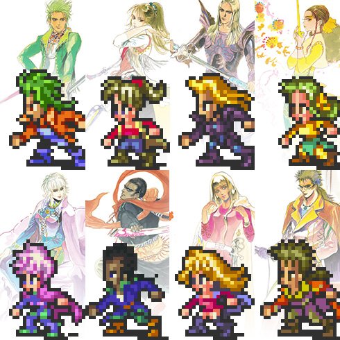画像はロマンシング サガ3 | SQUARE ENIX特設Webサイトのスクリーンショット 2