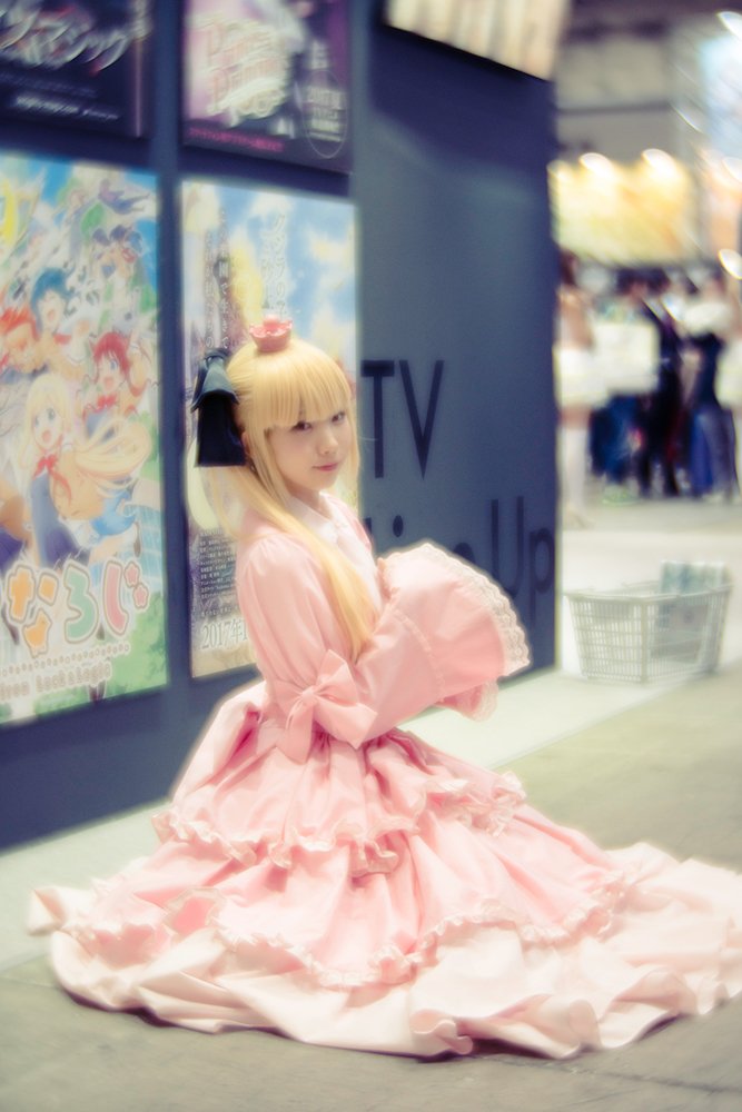 カリスマコスプレイヤーえなこさん初となる小学生コスプレ7