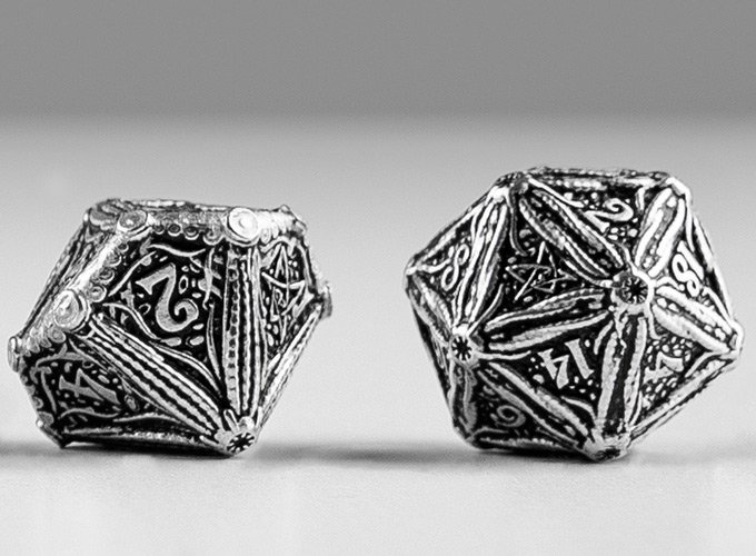 Call of Cthulhu Metal Dice Set