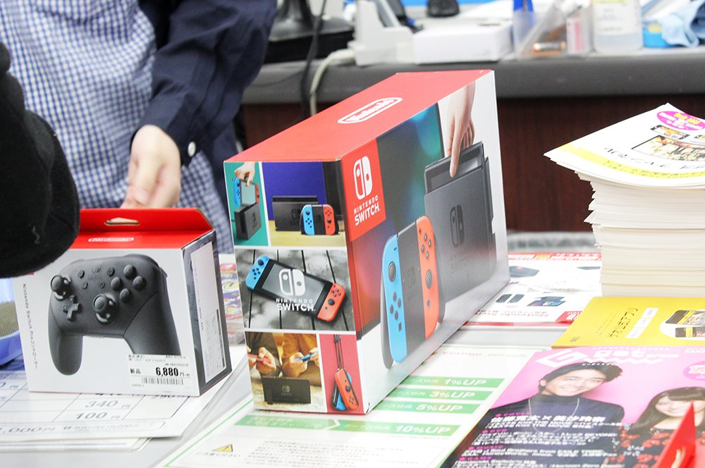 『Nintendo Switch』ゲオ北新宿店での発売の様子4