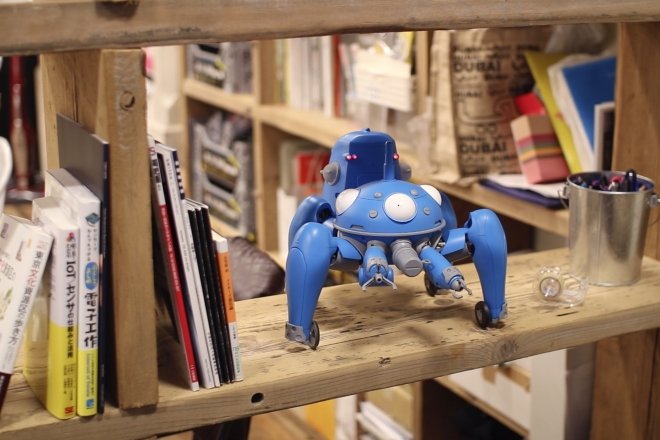 「うごく、しゃべる、並列化する。1/8タチコマ」1