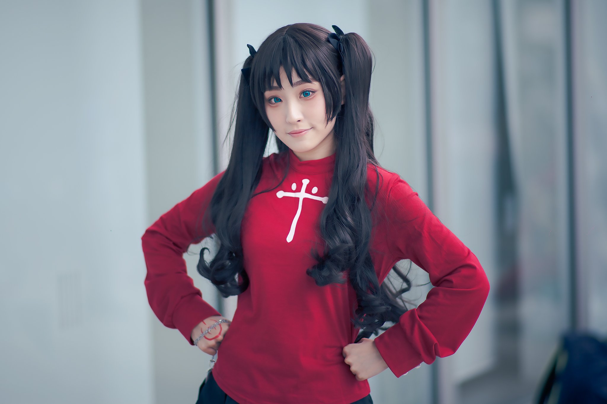 超会議2017_コスプレイヤー_Cerealeさん（「fate」シリーズ、遠坂凛）