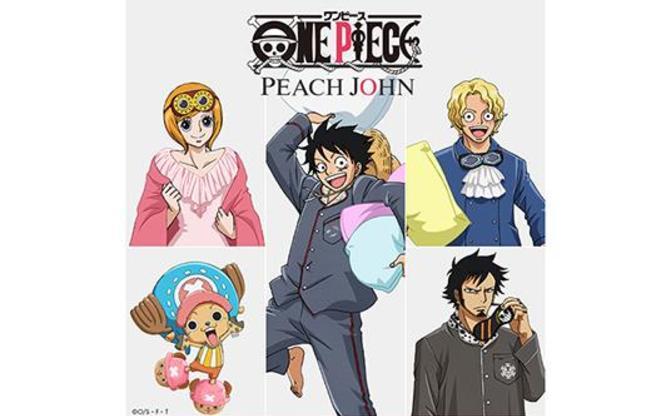 ONE PIECE×PEACH JOHNコラボの第二弾を発表！ ルフィやローになり