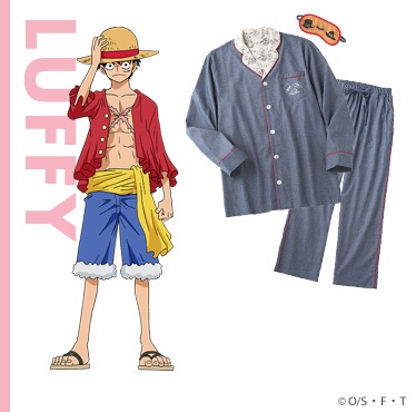 画像3: ONE PIECE×PEACH JOHNコラボの第二弾を発表！　ルフィやローになりきれるルームウェアシリーズはメンズも展開！