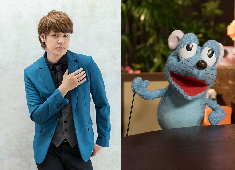 宮野真守さんと番組の司会役・ネズミ