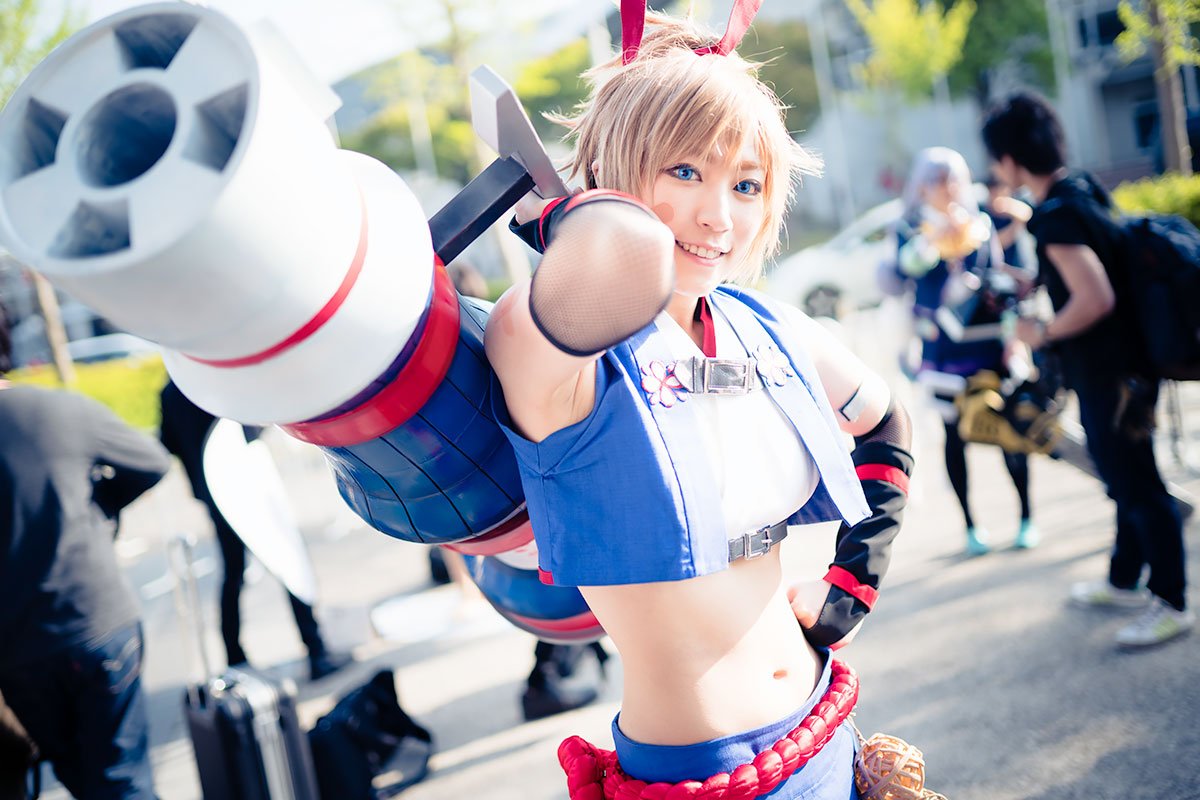 ニコニコ超会議_コスプレイヤー_大和屋 紅葉さん（深川まとい）