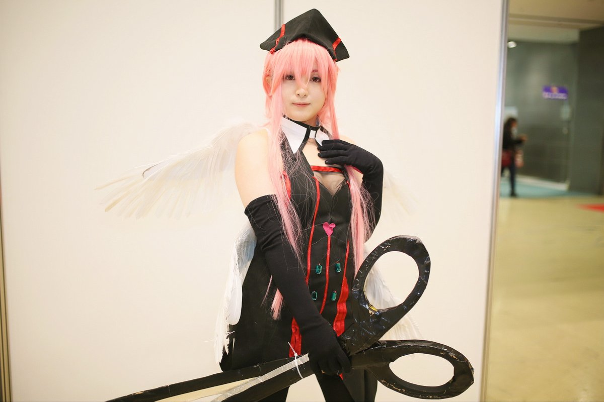 『カードファイト!! ヴァンガード』黒衣の戦慄 ガウリールのコスプレ／でりかさん 2