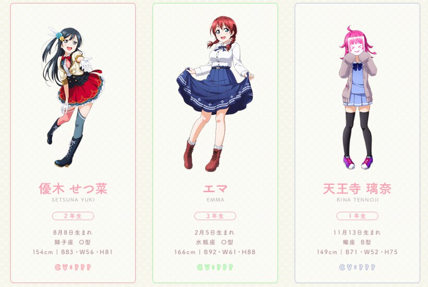 画像はすべてスクフェスPERFECT Dream Project Webサイトのスクリーンショット