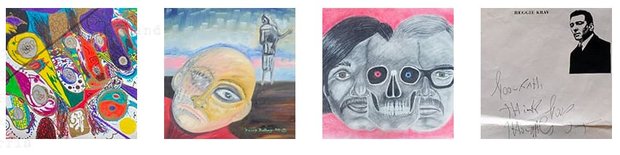 後期の展示作品から一部を抜粋/画像はシリアルキラー展2公式サイトのスクリーンショット