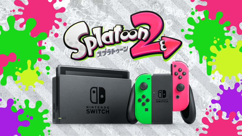 スプラトゥーン２』Switch同梱版が発売 周辺機器もインクに染まる