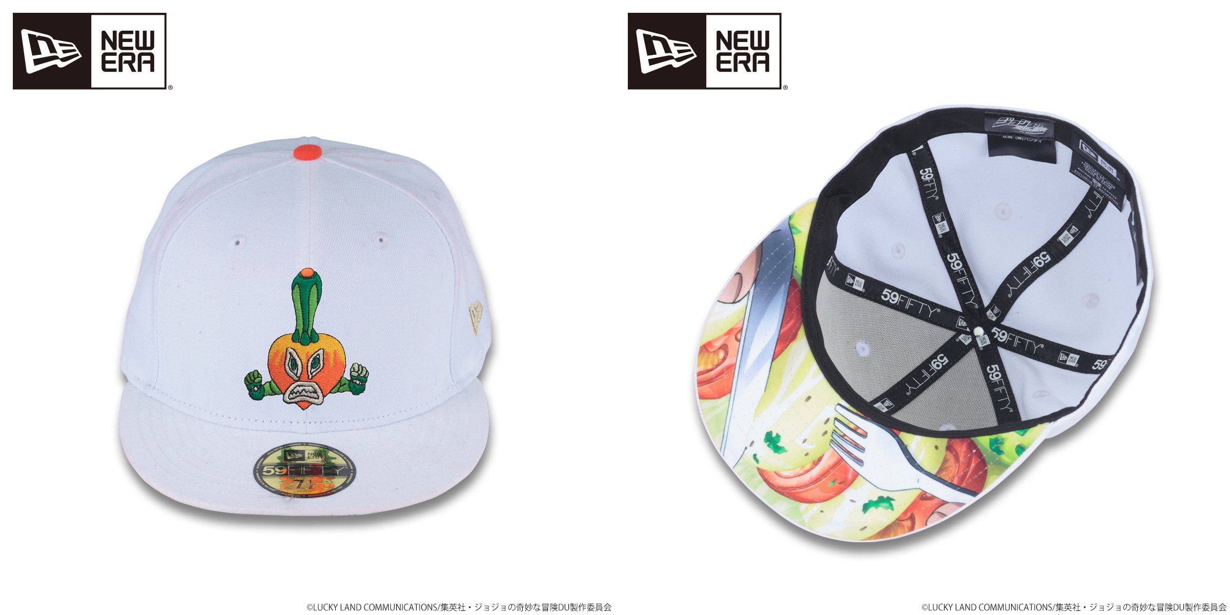 ジョジョの奇妙な冒険 NEW ERA(R) キャップ トニオ・トラサルディーモデル