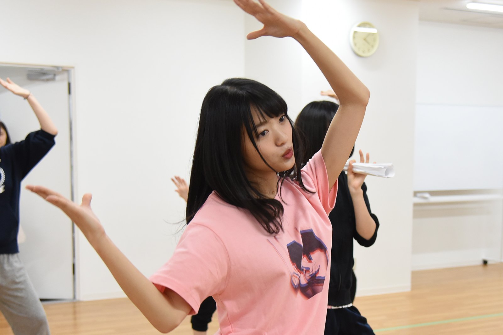 レッスン中の北原里英