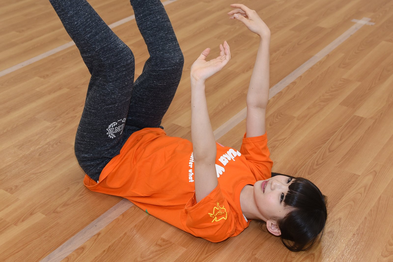 レッスン中の荻野由佳
