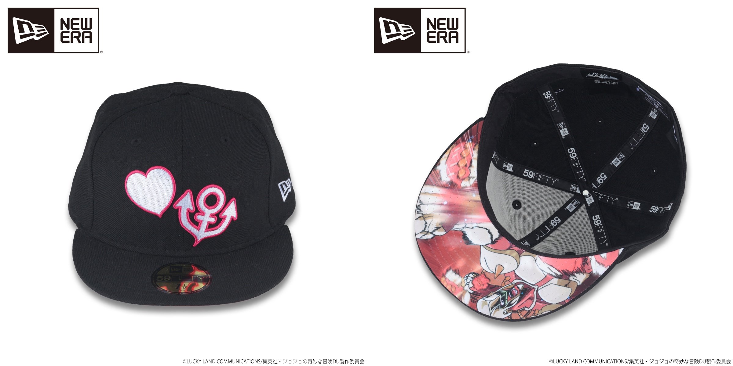 ジョジョの奇妙な冒険 NEW ERA(R) キャップ 東方仗助モデル