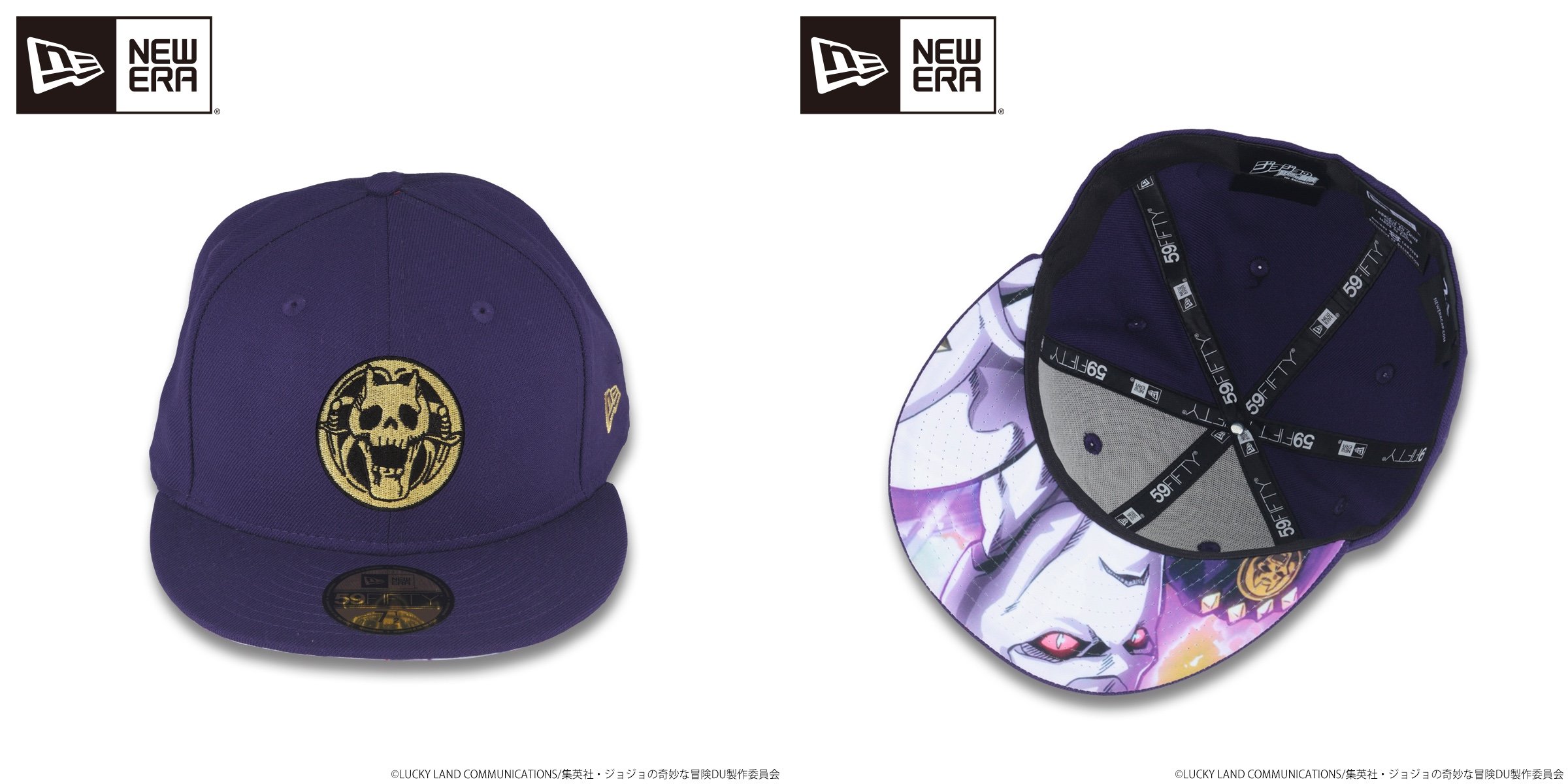 ジョジョの奇妙な冒険 NEW ERA(R) キャップ 吉良吉影モデル