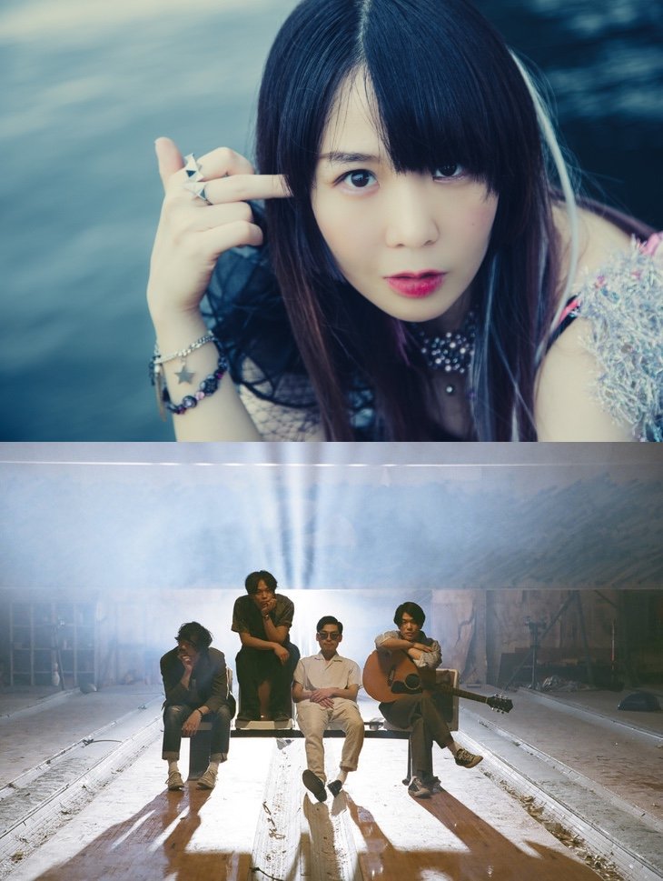上から大森靖子さん、Yogee New Waves