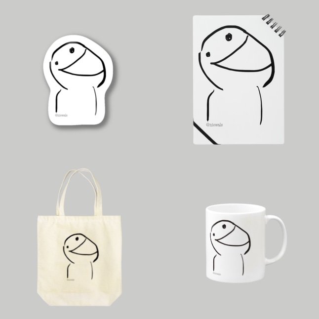 あたまのわるいひとグッズ